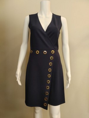 MK dress- Gromett Wrap dress(1)